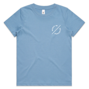 Music in Paradise Kids T-Shirt (Carolina Blue)