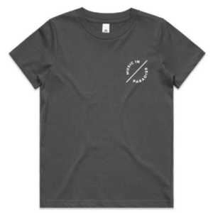 Music in Paradise Kids T-Shirt (Charcoal)