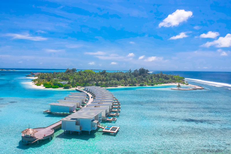 Kandooma Resort Maldives overwater villa