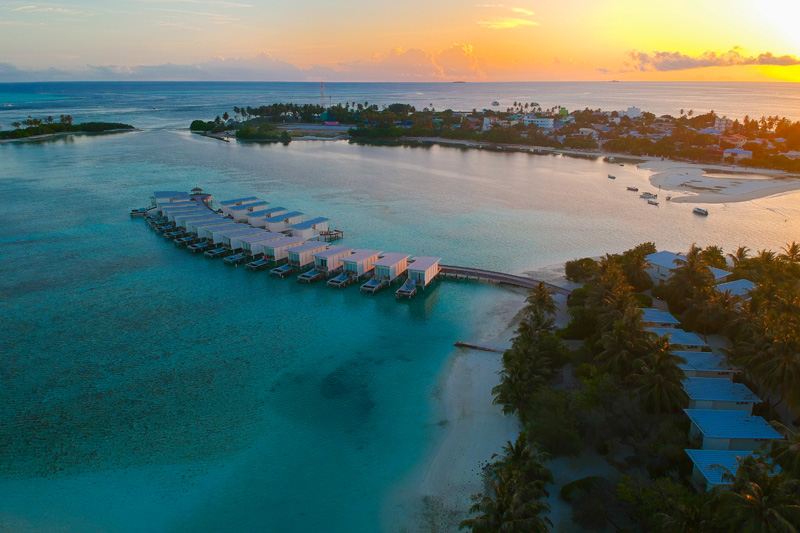 Kandooma Resort Maldives overwater villa