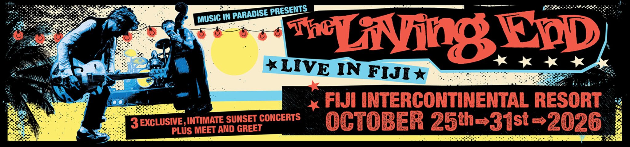 The Living End Fiji - October 2026