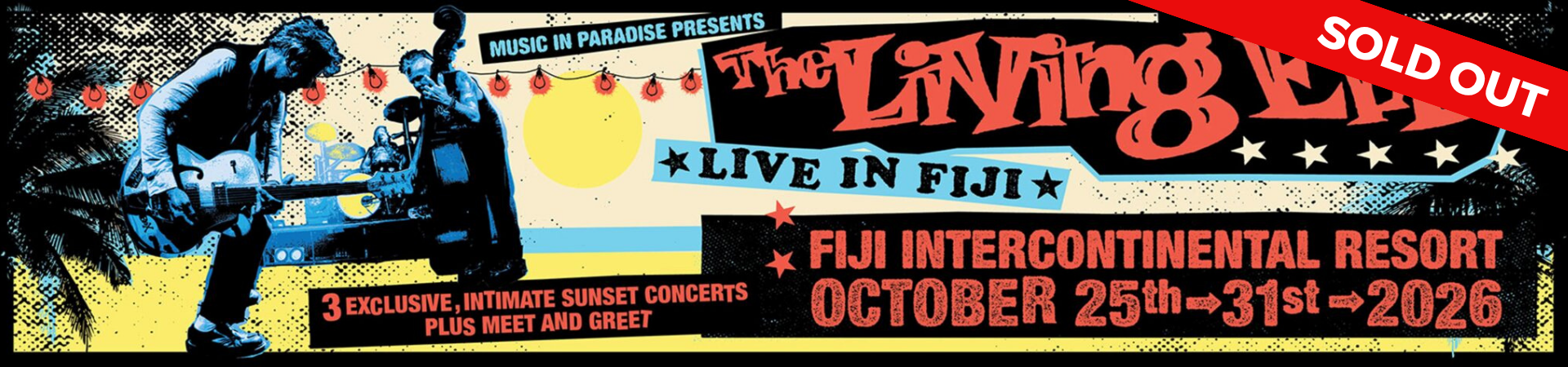 The Living End Fiji - October 2026