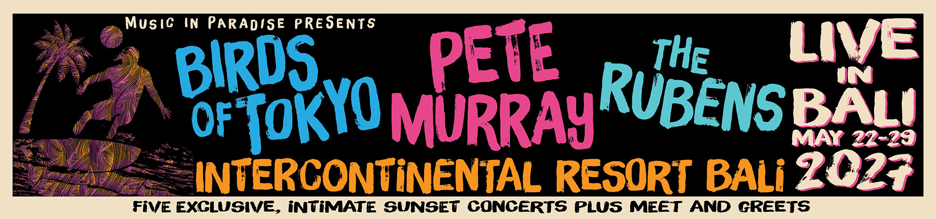 Birds of Tokyo x The Rubens x Pete Murray